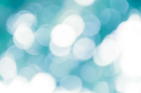 blue bokeh background