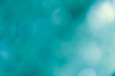 Abstract bokeh blue color background
