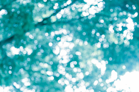 Light blue background beautiful bokehの写真素材