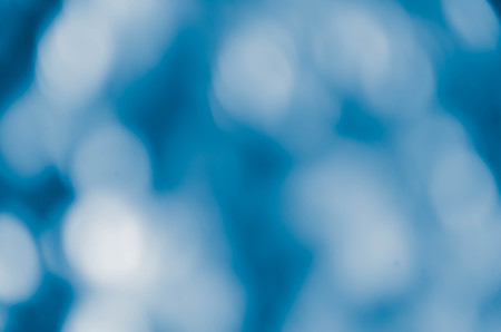blue bokeh abstract light background
