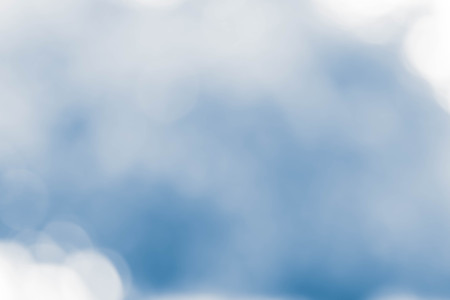 Bokeh lights On Blue Backgroundの写真素材