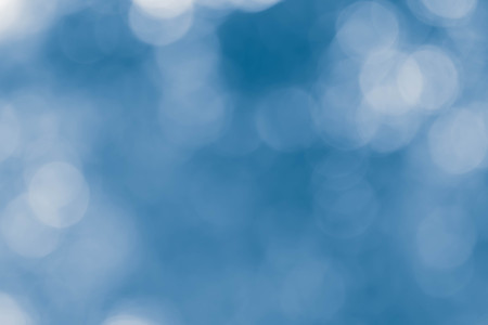 blue bokeh abstract light backgroundの写真素材