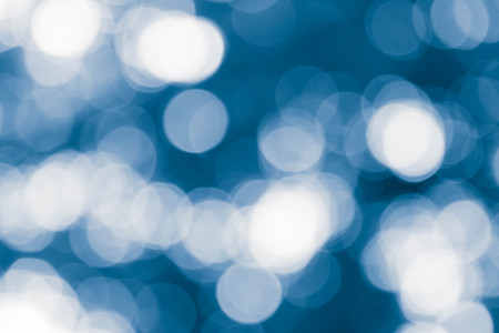 blue bokeh backgroundの写真素材