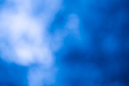 blue bokeh backgroundの写真素材