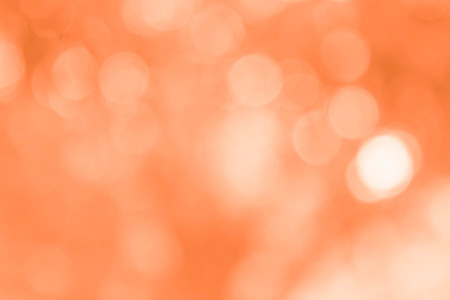 Abstract orange light bokehの写真素材