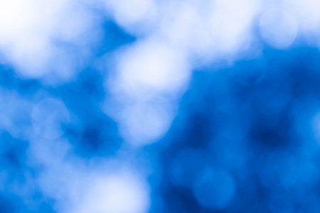 blue bokeh abstract light backgroundの写真素材