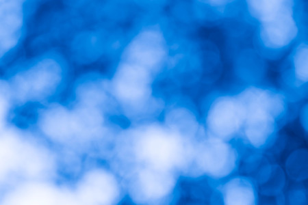blue bokeh abstract light backgroundの写真素材