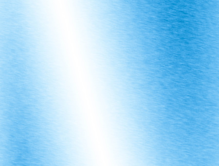 Metal blue background or texture of brushed steel plate with reflectionsの写真素材