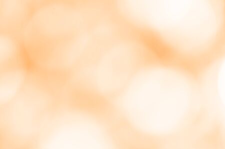 Abstract orange light bokeh backgroundの写真素材