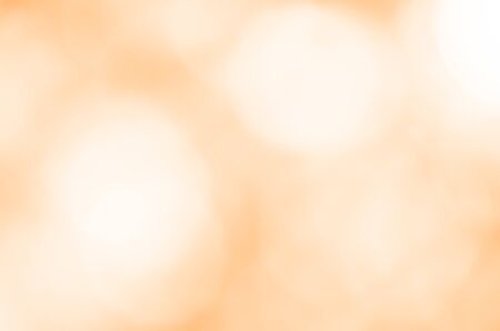 Abstract orange light bokeh backgroundの写真素材