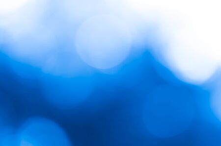 Abstract bokeh blue color backgroundの写真素材