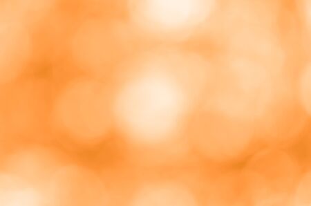 orange bokeh nature abstract backgroundの写真素材