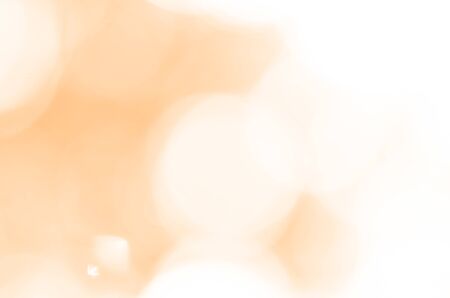 Abstract orange light bokeh backgroundの写真素材