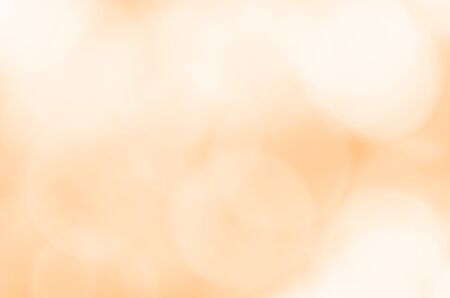 Abstract orange light bokeh backgroundの写真素材