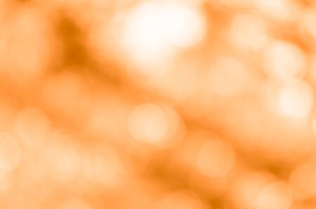orange bokeh nature abstract backgroundの写真素材