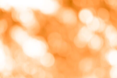 orange bokeh nature abstract backgroundの写真素材