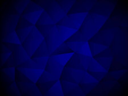 Blue Abstract Polygon texture backgroundのイラスト素材