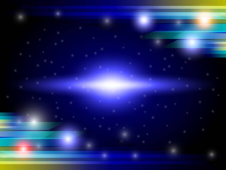Color full light Abstract Backgroundのイラスト素材