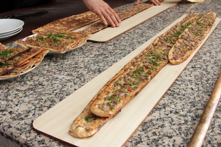 meat pitaの写真素材