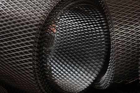 metal meshの写真素材