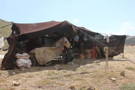Nomad tentの写真素材