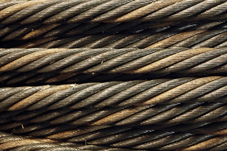 steel cableの写真素材