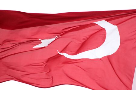 Turkish flagの写真素材