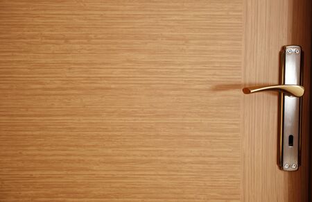 Wood doorの写真素材