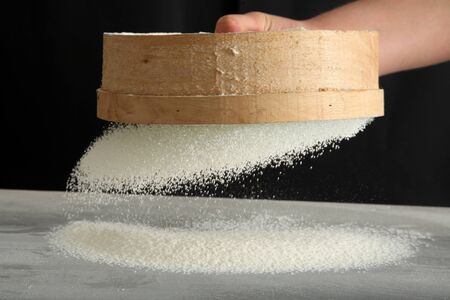 flour sieved