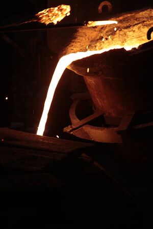 Liquid Molten Steel Industry
