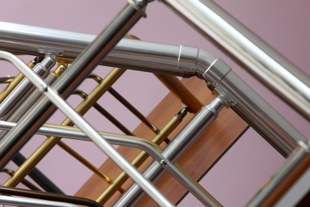 staircase railingの写真素材