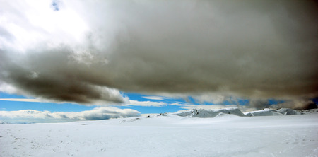 Snowy Mountains Turkeyの写真素材