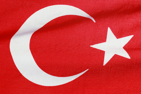 Turkish Flagの写真素材