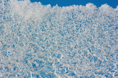 Ice towards the sky