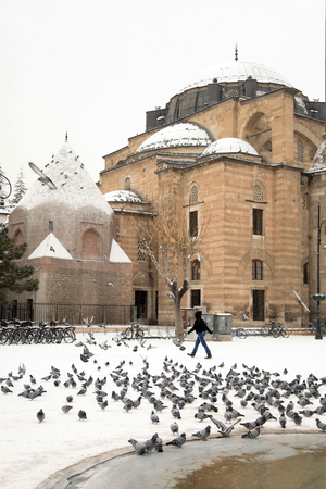 Selimiye Mosque Konya - TURKEYの写真素材