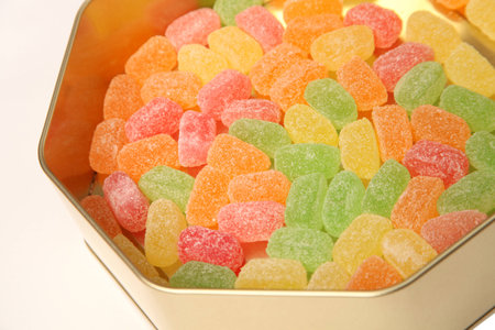 Food backgrounds Assorted Jelly candies