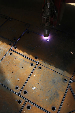 The CNC laser cut machine