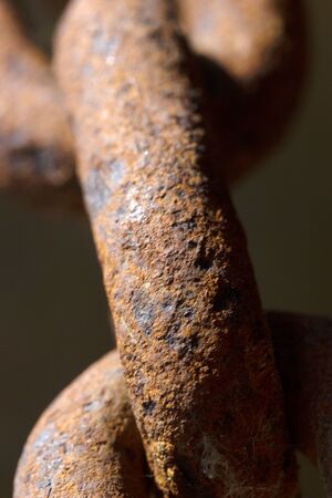 Seamless rusty chain abstract background