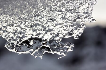melting ice floe abstract texture background