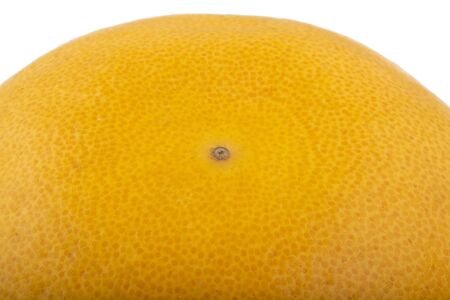 yellow grapefruit on a white background