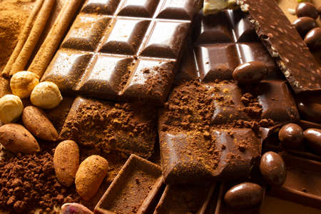 Chocolate milk. Studio shoot. Background, texture ..