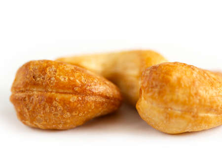 cashew nuts isolated on white background