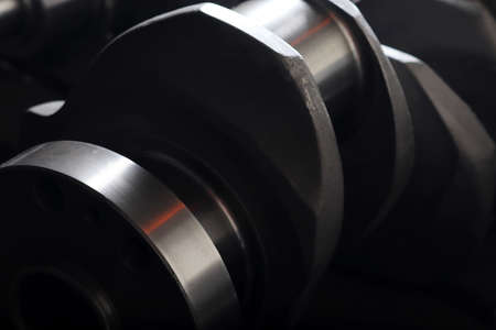 New engine crankshaft. Spare part.の写真素材