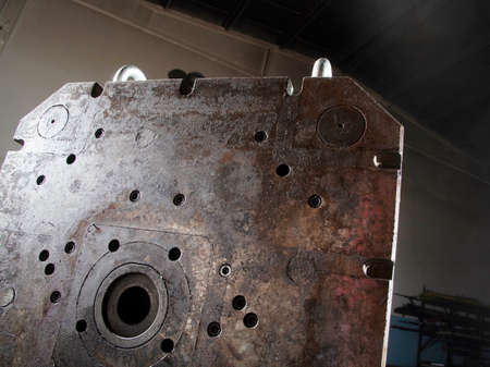 Industrial Metal Mold. Industrial abstract background.