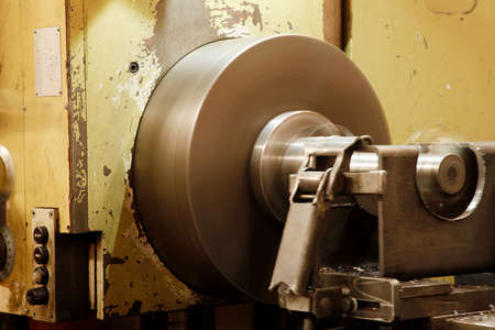 Lathe machine. manufacturing industry. industry background.