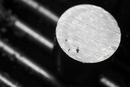 stainless steel rods, raw material for automotive partsの写真素材