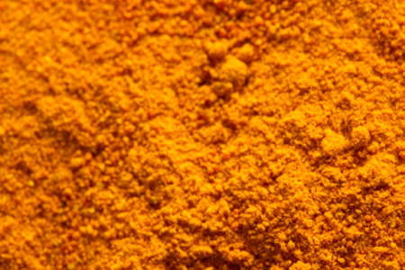 Turmeric, curcuma blurred image backgroundの写真素材