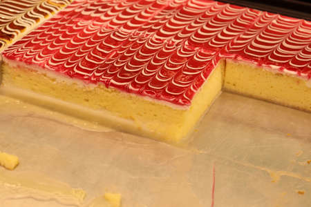 Balkan dessert Trilece in a tray