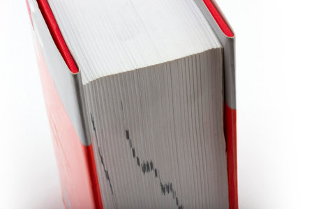 thickbooks. The concept of learning and knowledgeの写真素材