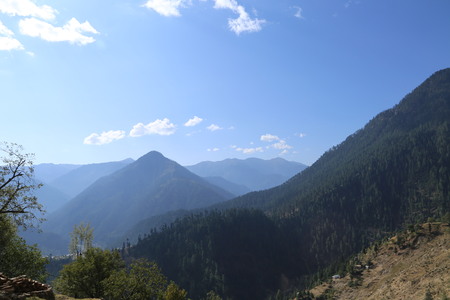 Mountain scenery abstract summer landscapeの写真素材
